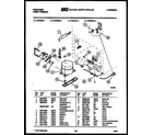 Frigidaire CFS18EL2 electrical parts diagram