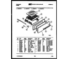 Frigidaire G32BCL5 broiler drawer parts diagram