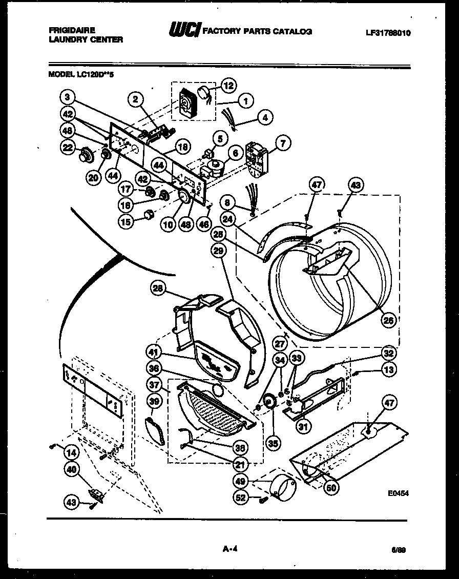 CONSOLE, CONTROL AND DRUM