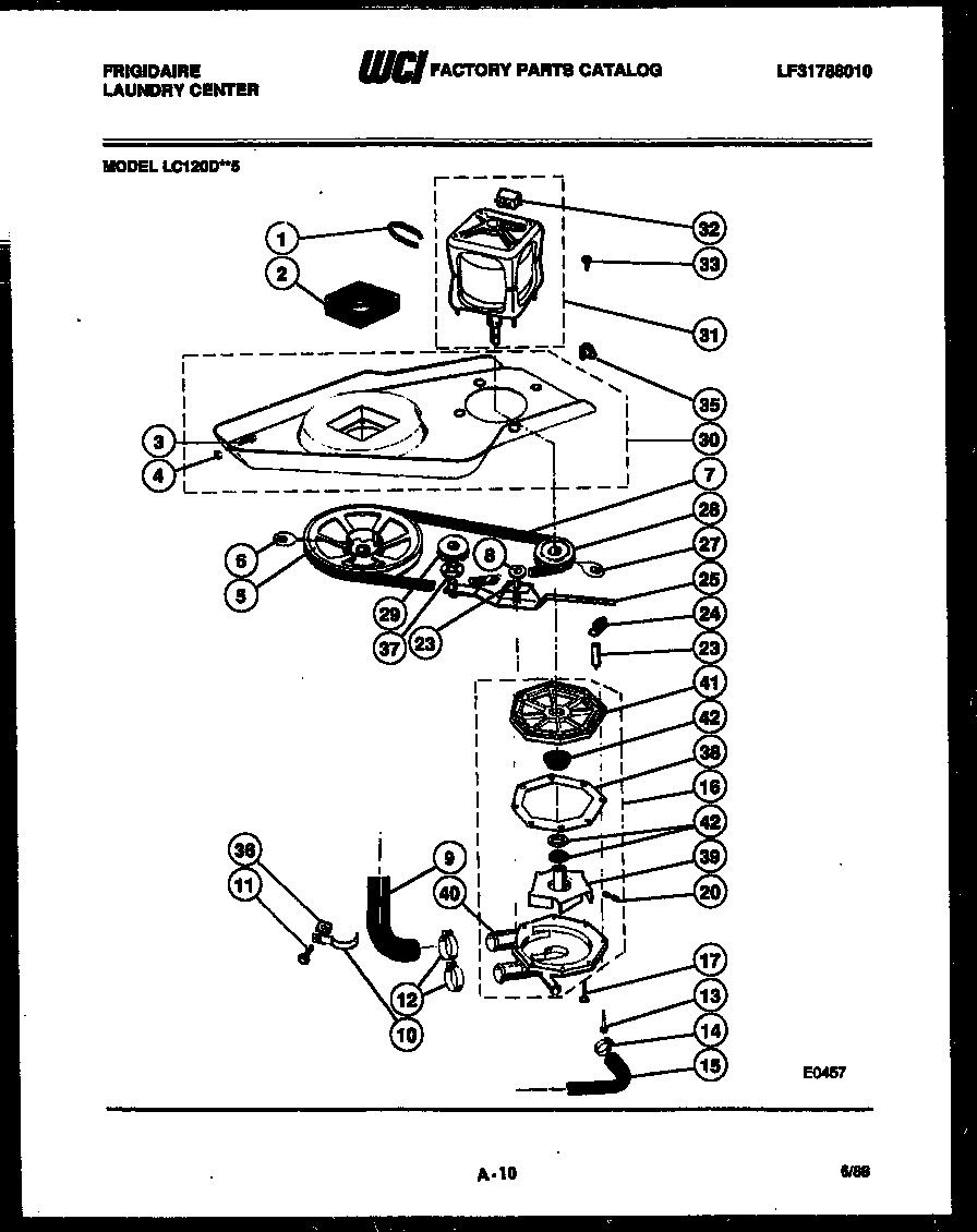 WASHER DRIVE SYSTEM AND PUMP