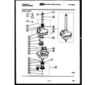 Frigidaire LC120DH5 transmission parts diagram