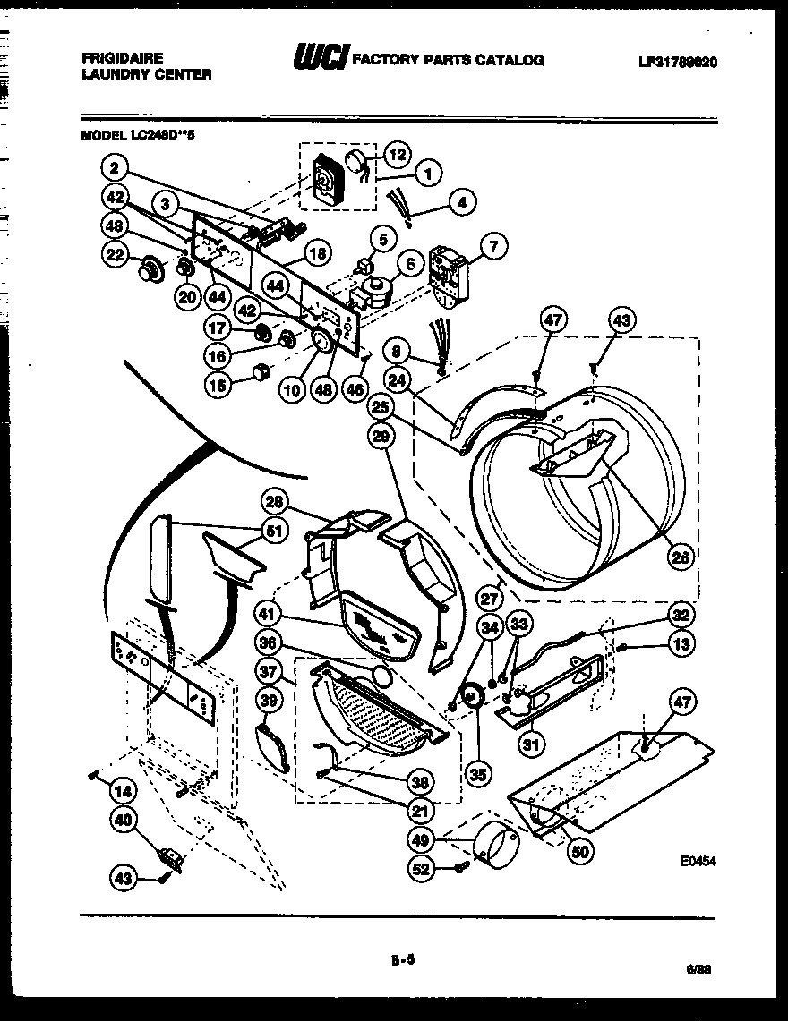 CONSOLE, CONTROL AND DRUM