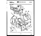 Frigidaire LC248DH5 console, control and drum diagram