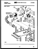 Dryer motor, blower and belt