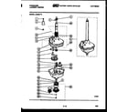 Frigidaire LC248DW5 transmission parts diagram