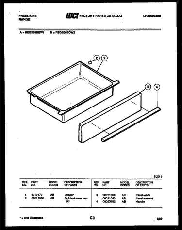 Drawer parts