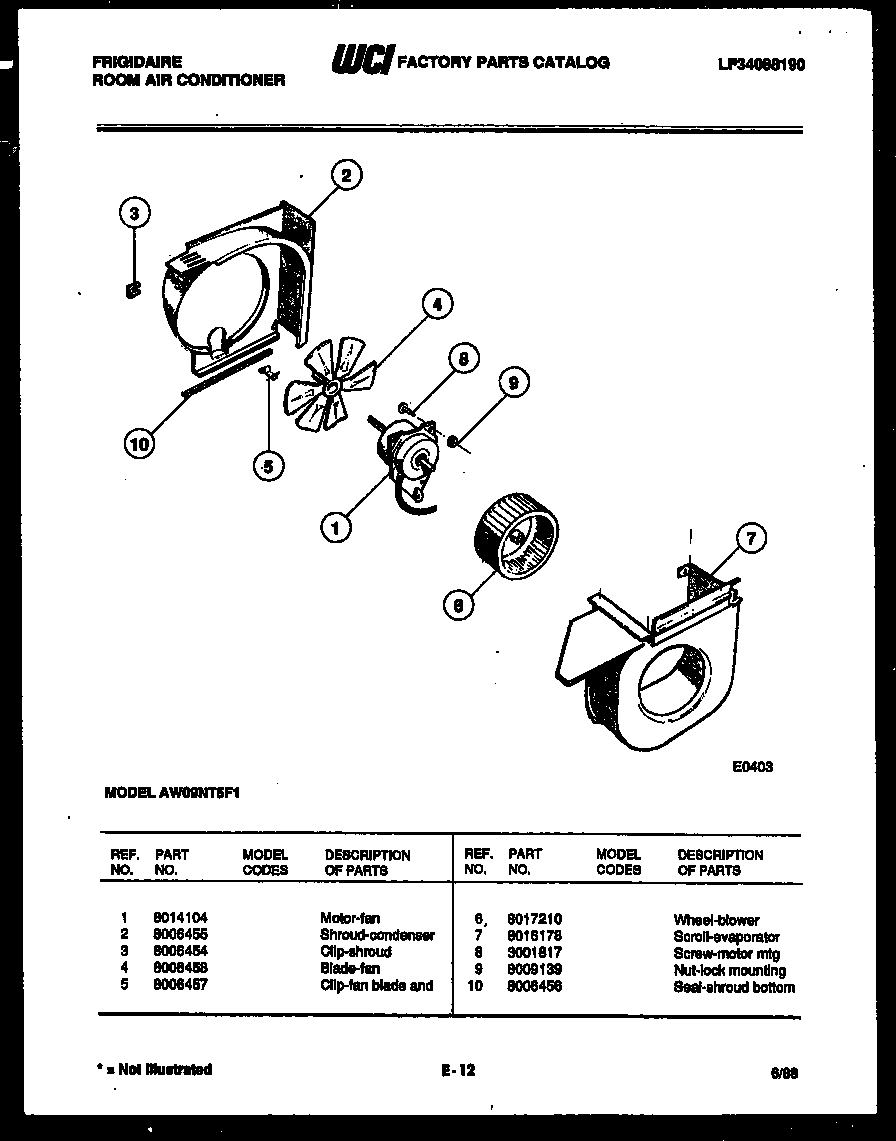 Air handling parts