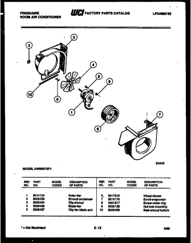 Air handling parts