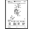 Frigidaire AW09NT5F1 compressor parts diagram