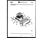 Frigidaire G21PCL3 broiler drawer parts diagram