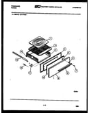 Broiler drawer parts