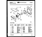 Frigidaire AR18NS8F1 air handling parts diagram