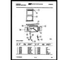 Frigidaire AR18NS8F1 window mounting parts diagram
