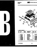 Broiler drawer parts