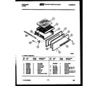 Frigidaire G32BPCL2 broiler drawer parts diagram
