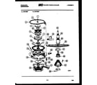 Frigidaire DW1805FW motor pump parts diagram