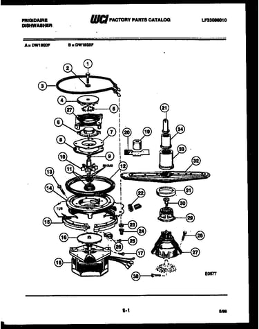 Motor pump parts