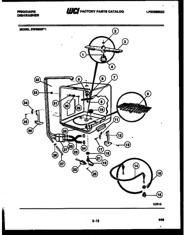 Inner tub parts