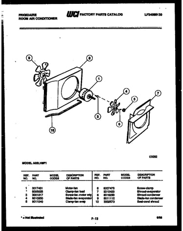 Air handling parts