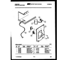 Frigidaire A08LH5F1 electrical parts diagram