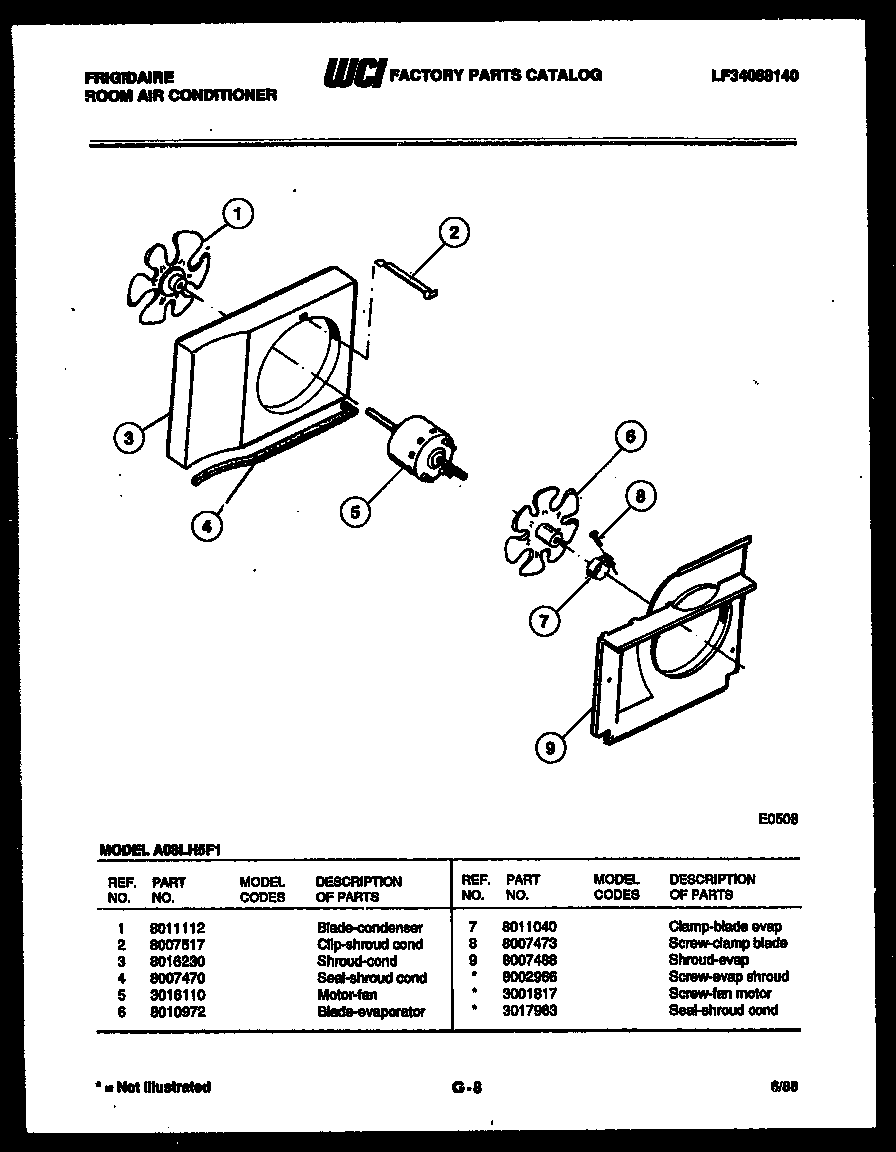 Air handling parts