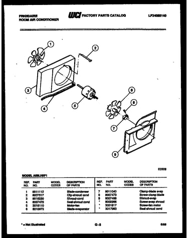 Air handling parts