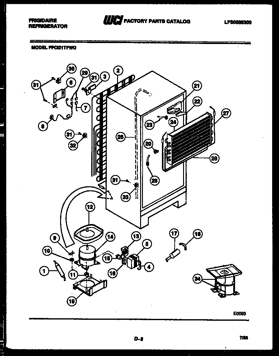 SYSTEM AND AUTOMATIC DEFROST PARTS