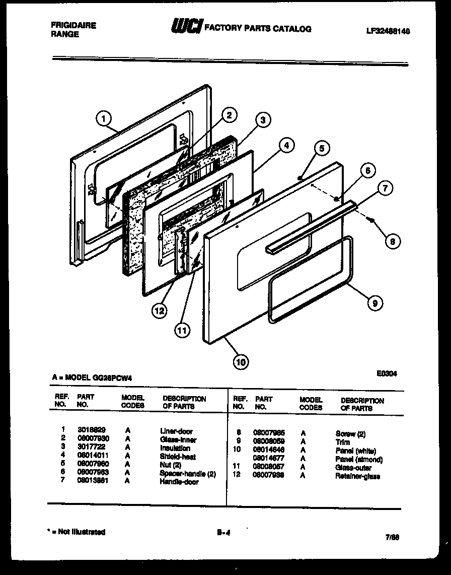 Door parts