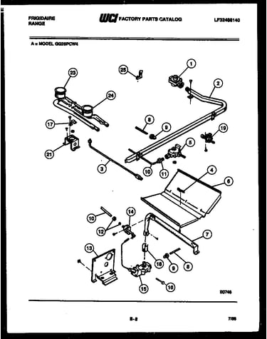 Burner, manifold and gas control