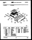 Broiler drawer parts
