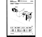 Frigidaire AR28NS5E1 air handling parts diagram