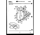 Frigidaire FPI17TFL0 cabinet parts diagram
