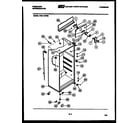 Frigidaire FPD17TIFA0 cabinet parts diagram