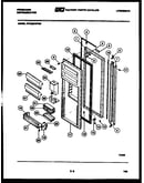Refrigerator door parts