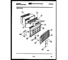 Frigidaire A05LH5F2 cabinet parts diagram