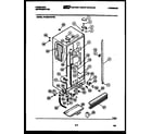 Frigidaire FPCE22VWFH0 cabinet parts diagram