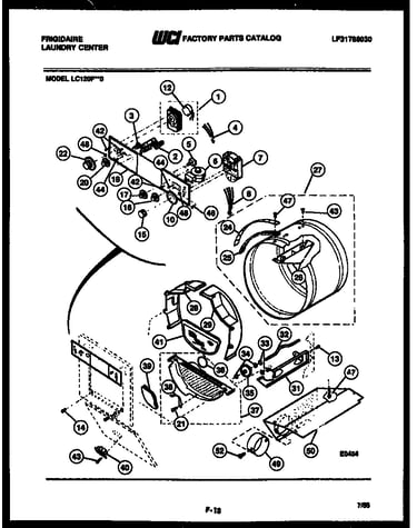 Console, control and drum
