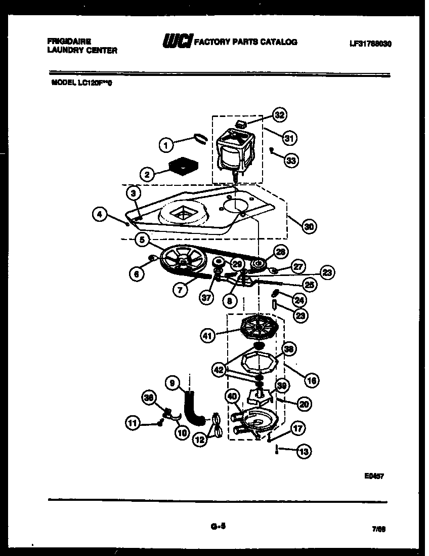 WASHER DRIVE SYSTEM AND PUMP