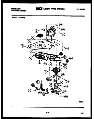 Washer drive system and pump