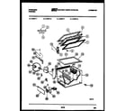 Frigidaire CF8FL1 chest freezer parts diagram