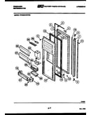 Refrigerator door parts