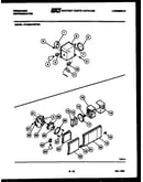 Refrigerator control assembly, damper control assembly and f