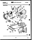 Dryer motor, blower and belt
