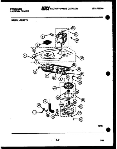 Washer drive system and pump