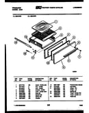 Broiler drawer parts