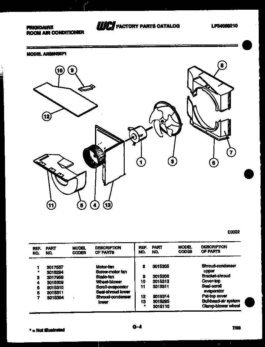 Air handling parts