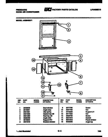 Window mounting parts
