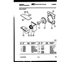 Frigidaire AR24NS8F1 air handling parts diagram