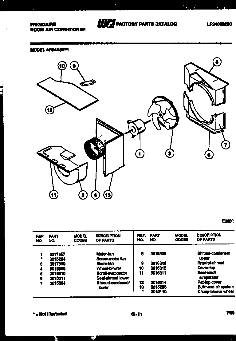 Air handling parts