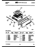 Broiler drawer parts